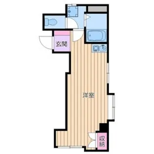 ダイヤモンドレジデンス北上野【4階】の間取り