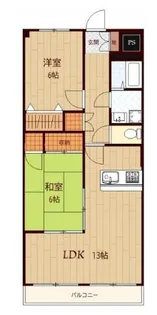 Cielo Garden2【4階】の間取り