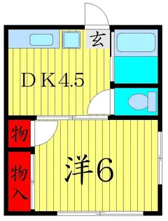 KODAハイム京成小岩【2階】の間取り