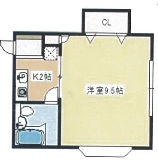 ホワイトハウス【2階】の間取り