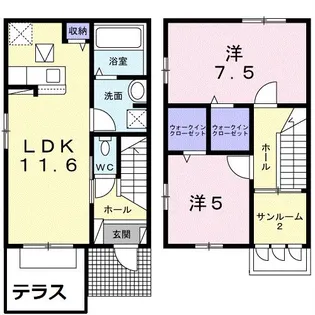 さくらVIIの間取り