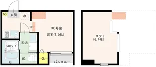 淀ヒルズ【1階】の間取り