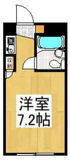 ヘリオス87田無【1階】の間取り