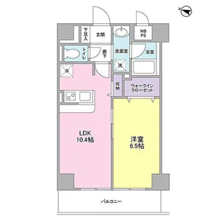 レヴォ【5階】の間取り