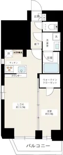 ミルーナヒルズ北綾瀬【5階】の間取り