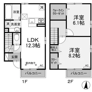 プリーモの間取り
