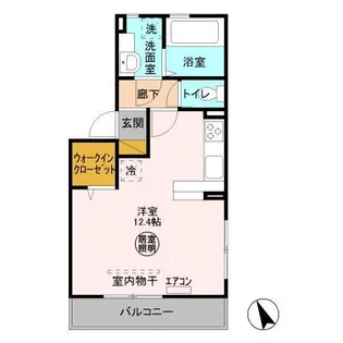 フォルテューヌ畑沢南【2階】の間取り