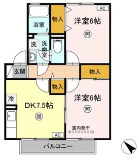 M・S【1階】の間取り