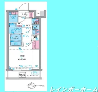 GENOVIA天王台【4階】の間取り