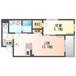 サンジュ【1階】の間取り
