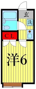 プランドール瑞江II【1階】の間取り