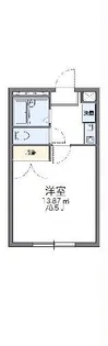 レオパレスサクセスI【1階】の間取り