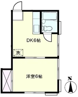 スミレハイツ【2階】の間取り
