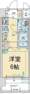 エグゼ大阪NORTHゲート【4階】の間取り