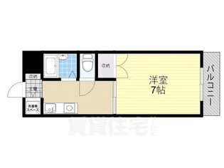 ラヴェニュー西牧野【3階】の間取り