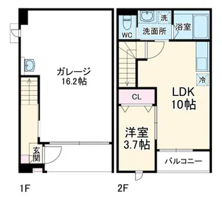 Walter tobaIの間取り