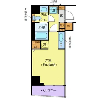 クレヴィスタ武蔵小山【9階】の間取り