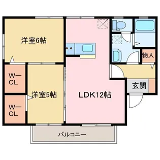 メゾン・ド・ルミエール【2階】の間取り