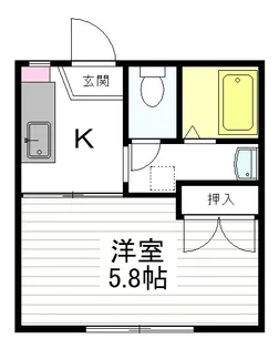 パティオ MIU【2階】の間取り