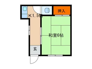 かづみ荘【2階】の間取り