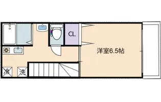 RELUXIA 北棟【2階】の間取り