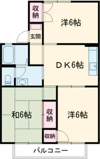 メゾン・ド・クレール【1階】の間取り