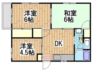 Y・Kハイム【1階】の間取り