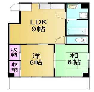 ブッシュクローバー【1階】の間取り