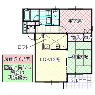K・ZONE III【2階】の間取り