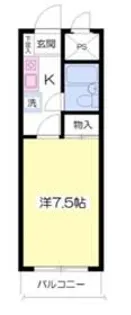 シティコスモ15【7階】の間取り