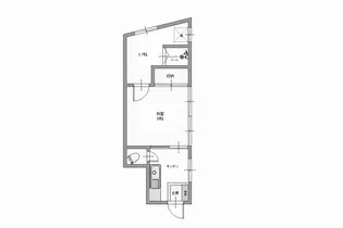 笠間マンション2階【2階】の間取り