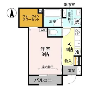 Hale Lani(ハレラニ)【1階】の間取り