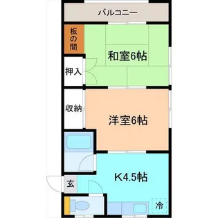 メゾンT【2階】の間取り