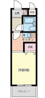 ガーデンプレイス伍番館【3階】の間取り