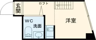AQUAレジデンス中井【2階】の間取り