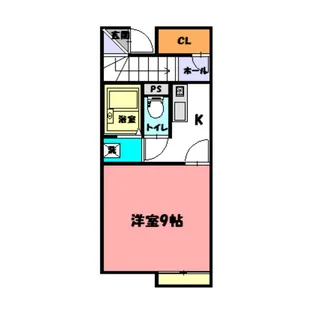 プレザン今池【2階】の間取り