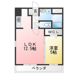 ヴィラグランデIII【2階】の間取り