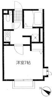 パル平塚【2階】の間取り