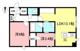 JB Residence Kyodo【1階】の間取り
