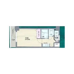 ロアール目黒本町【3階】の間取り