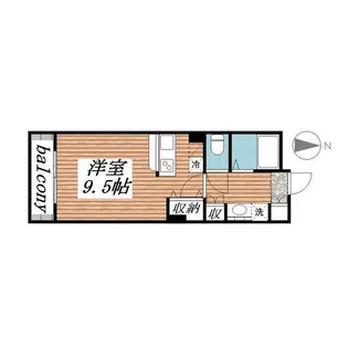 モンテ・オーロ(モンテオーロ)【2階】の間取り