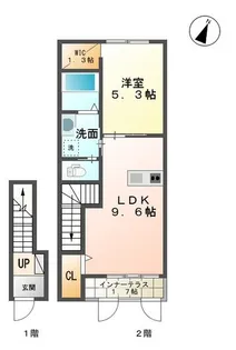ファースト ティアラ【2階】の間取り
