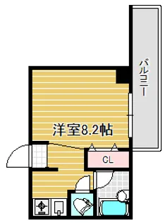 ホワイトメゾン山久【4階】の間取り