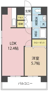 ルネ1【2階】の間取り
