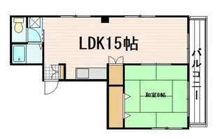 小桜ビル【4階】の間取り