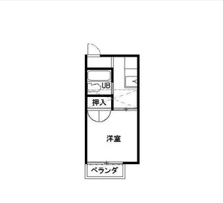 アムフルーレ相模原【1階】の間取り