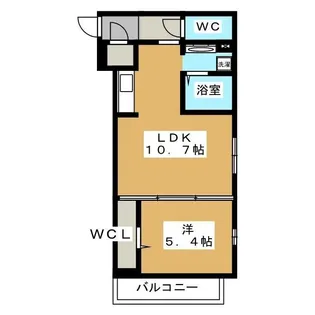 スプライトレジデンス富士見【3階】の間取り