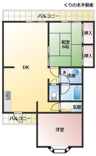 MATSUMOMENT桜井【2階】の間取り