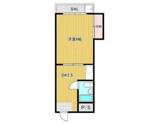 ポプラマンション【2階】の間取り