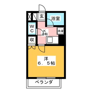 PROXY SQUARE 植田西【4階】の間取り